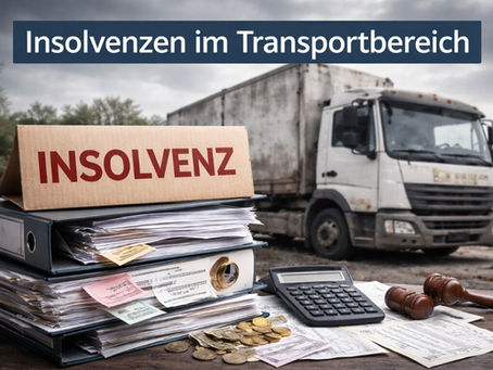 Insolvenzwelle im Transportbereich Güterkraftverkehr