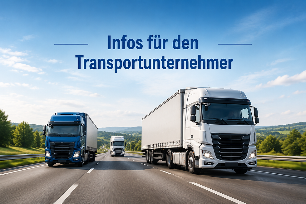 Welche Neuigkeiten gibt es im Juli 2026 im Bereich des Straßengüterverkehrs?