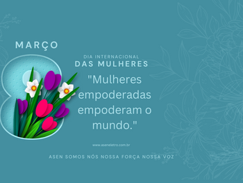 flores para o dia internacional da mulher
