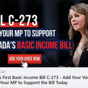 马上转发:全民基本收入立法,每人每月2000加币,还差3千人签名 ......