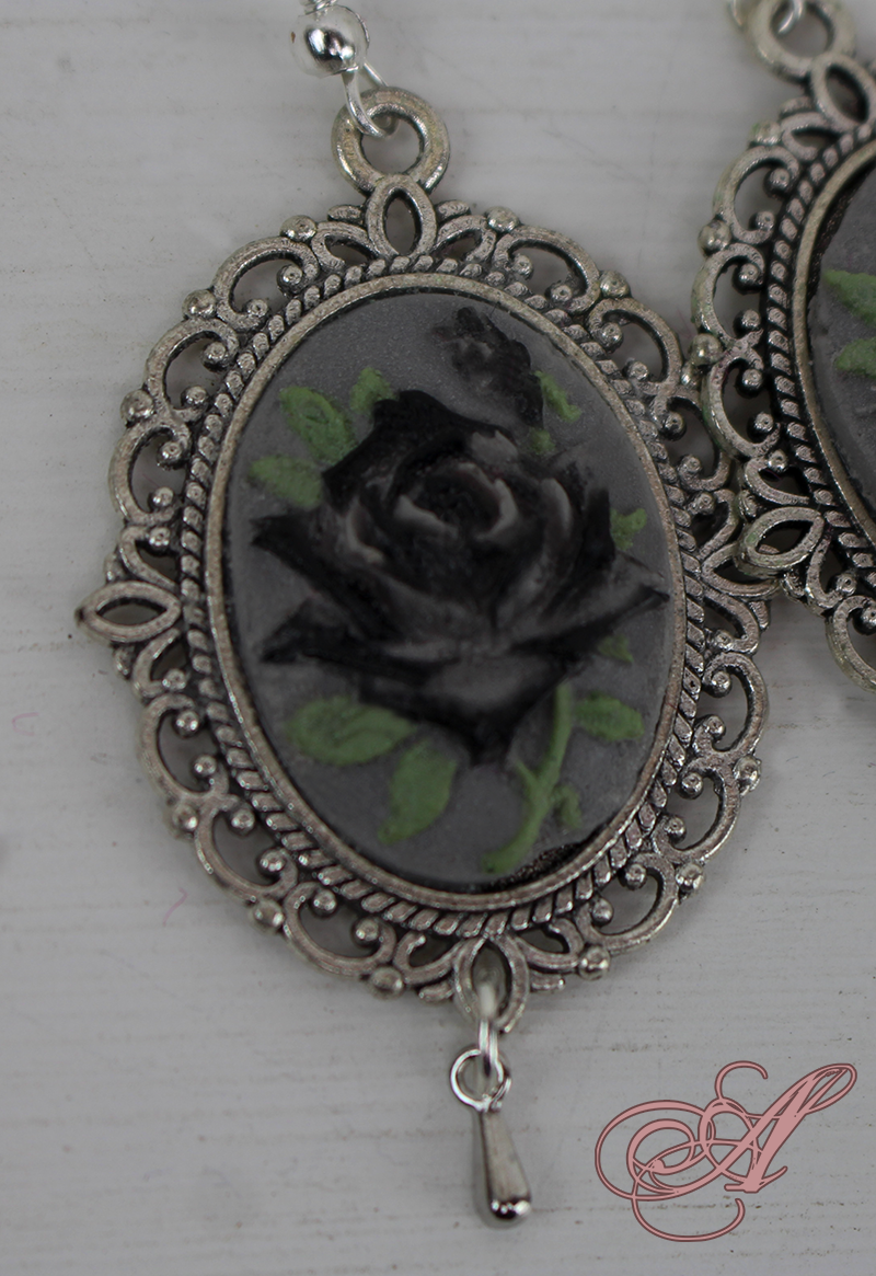 Miniature : Grande boucle d'oreille double couleur