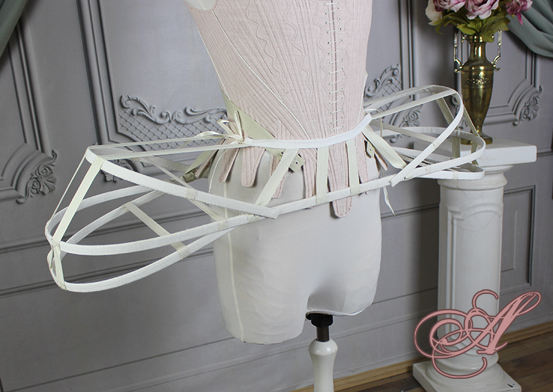 Miniature : Panier de cour 1760/80