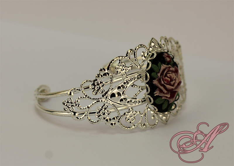 Miniature : Bracelet avec camée double nuance
