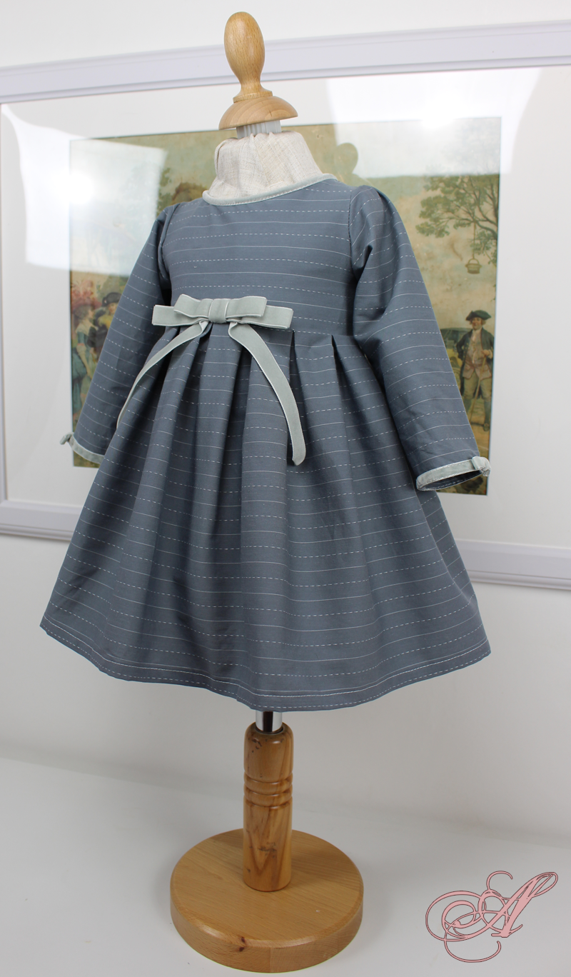 Miniature : Robe enfant grise
