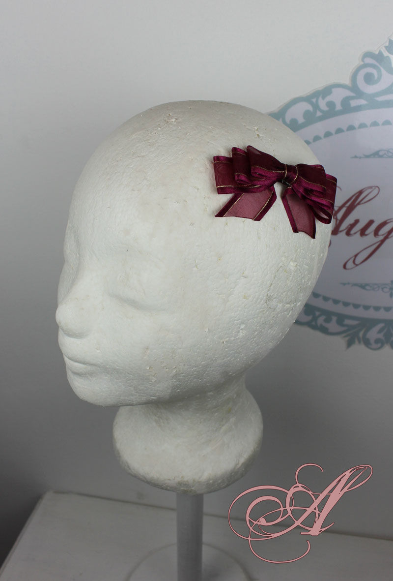 Miniature : Noeud pour cheveux en organza