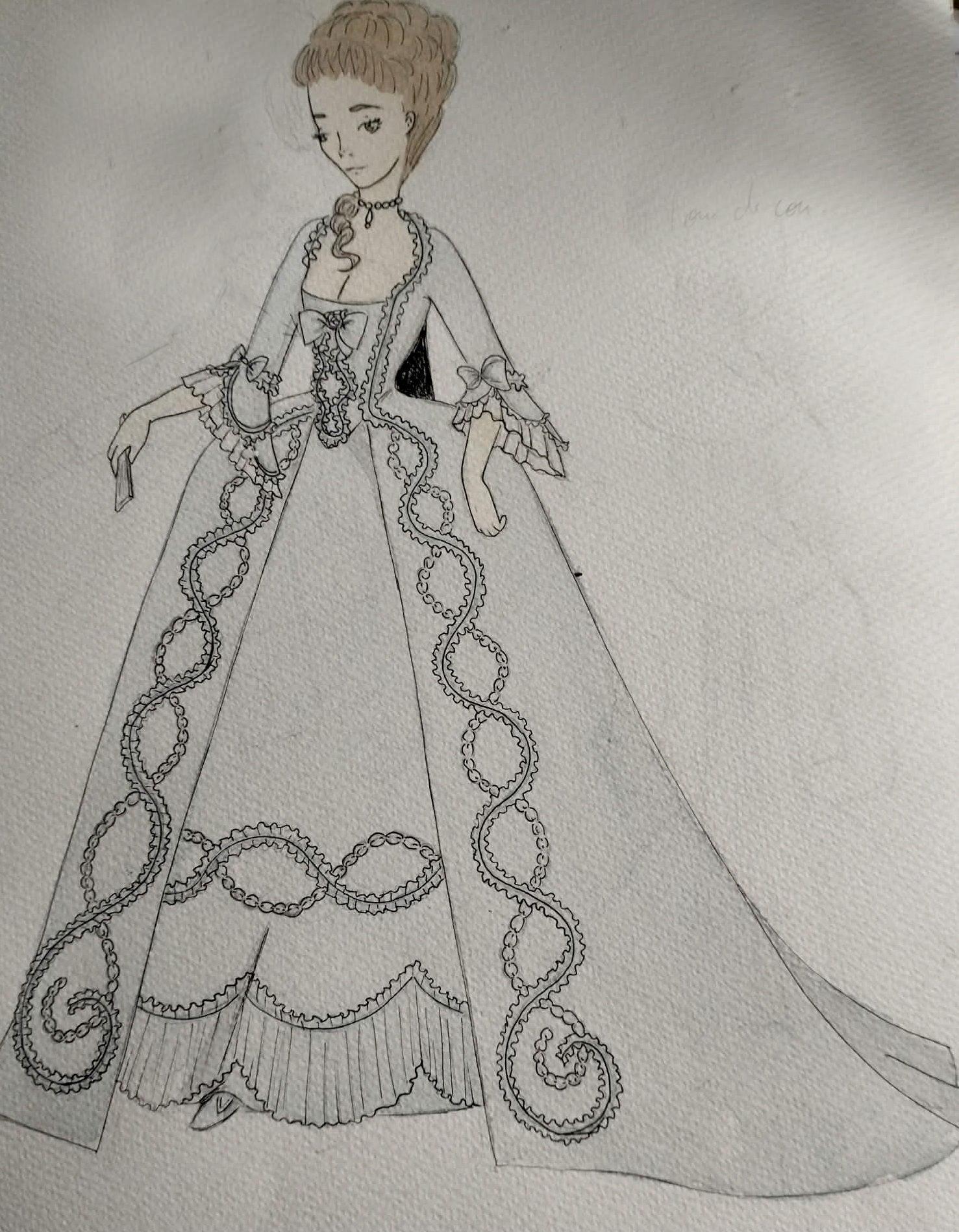 Acompte corps à baleine