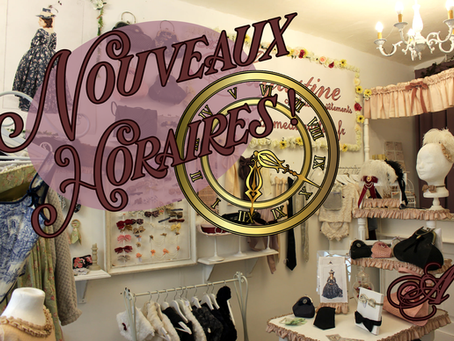 Nouveaux Horaires !