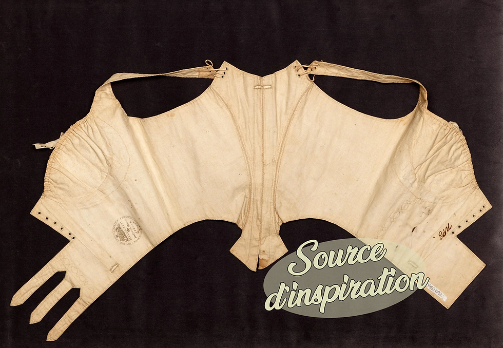 Miniature : Corselet année 1795