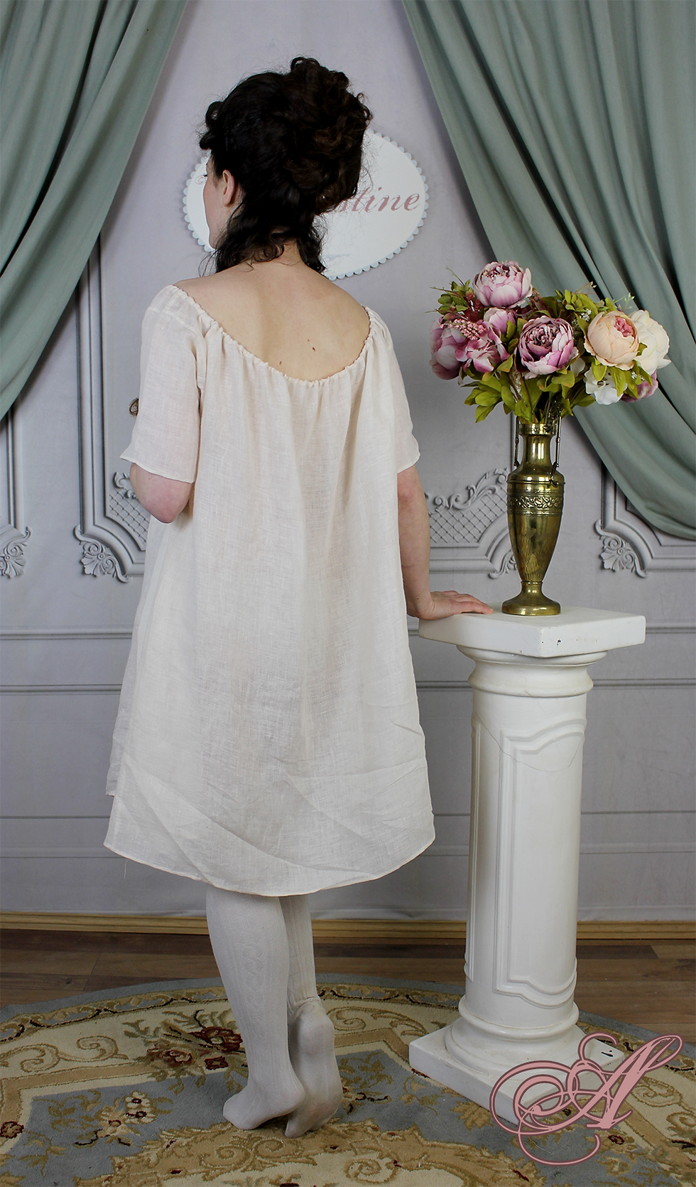 Miniature : Chemise femme XVIIIe siècle