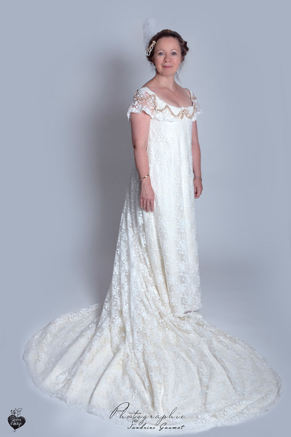 Miniature : Robe de mariée collection  Jane Austen