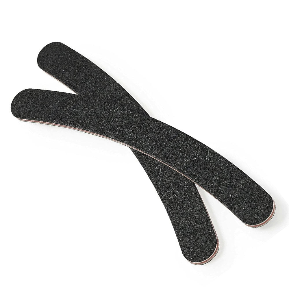 2 File pack 100/100 grit (Banana) Black