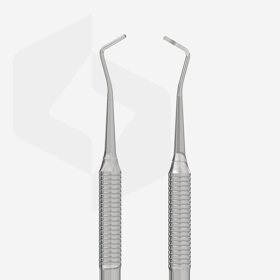 Thumbnail: STALEKS Pedicure curette EXPERT 20 TYPE 2 (double-ended curette)