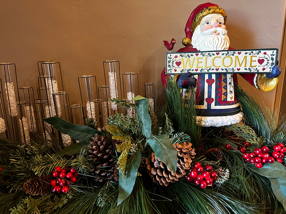 How I Use 100 Santas to Bring in the Holiday Cheer