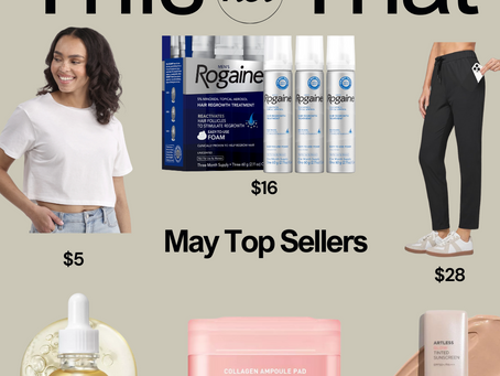 This Not That: Top Sellers Of May