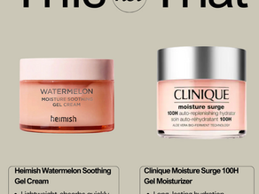 This Not That: Clinique Moisture Surge 100H Gel Moisturizer