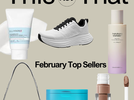 This Not That: February Best Sellers
