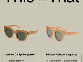 This Not That: Le Specs Air Heart Sunglasses