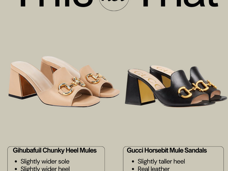 This Not That: Gucci Horsebit Mule Sandals