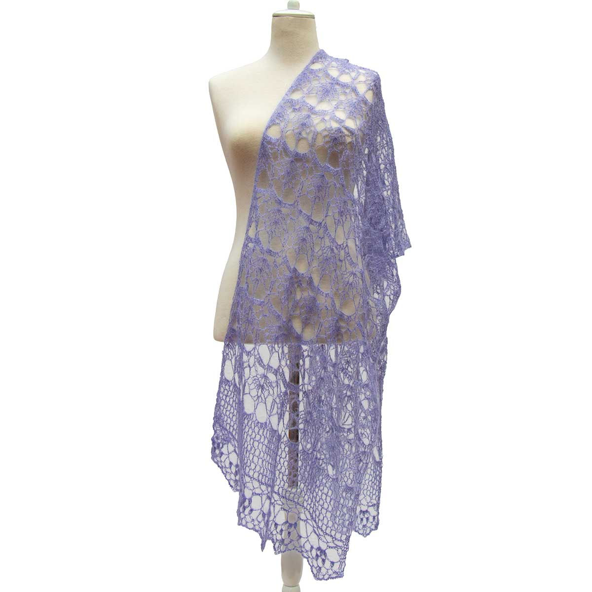 Spitzenstola "Lavendeltraum"