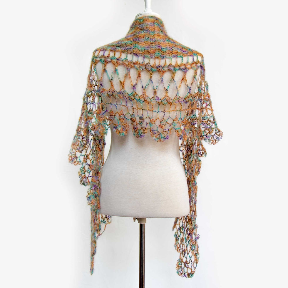 Miniaturbild: Spitzenshawlette „Pirouette“