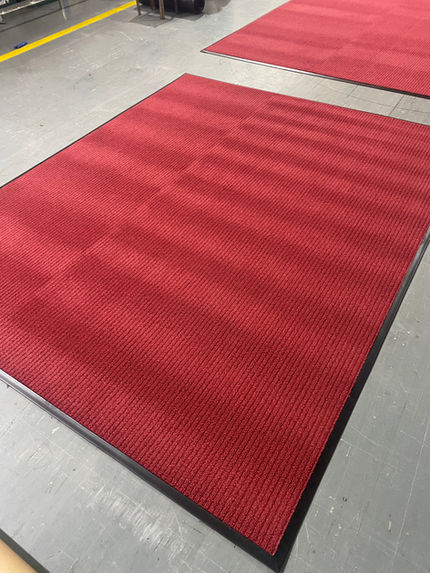 3M紅色壓邊地墊
