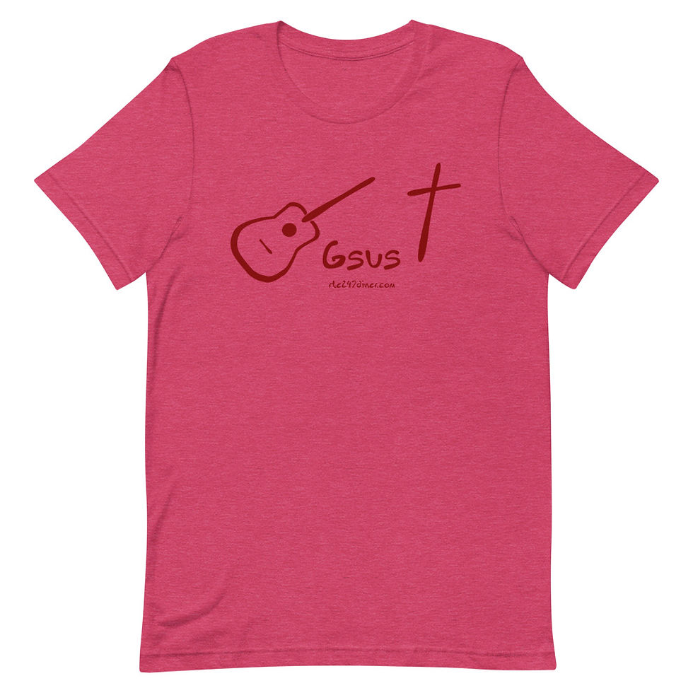 Thumbnail: Gsus guitar acoustic t-shirt
