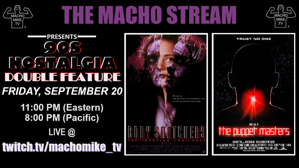 THE MACHO STREAM - LIVE ON TWITCH!!