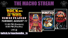 TONIGHT we start celebrating early with some Back To The '80s mighty robot action! A special TRIPLE feature of GOBOTS, ROBOTECH and VOLTRON along with some Macho AMVs! Join us LIVE! 11ET/8PT at https://www.twitch.tv/machomike_tv 😎