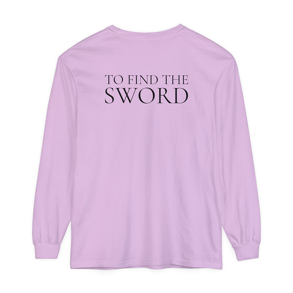 Thumbnail: "On a Quest to Find the Sword" Long-Sleeve