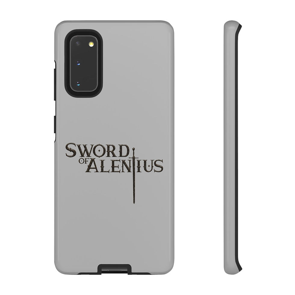 Thumbnail: Gray "Sword of Alentius" Phone Case
