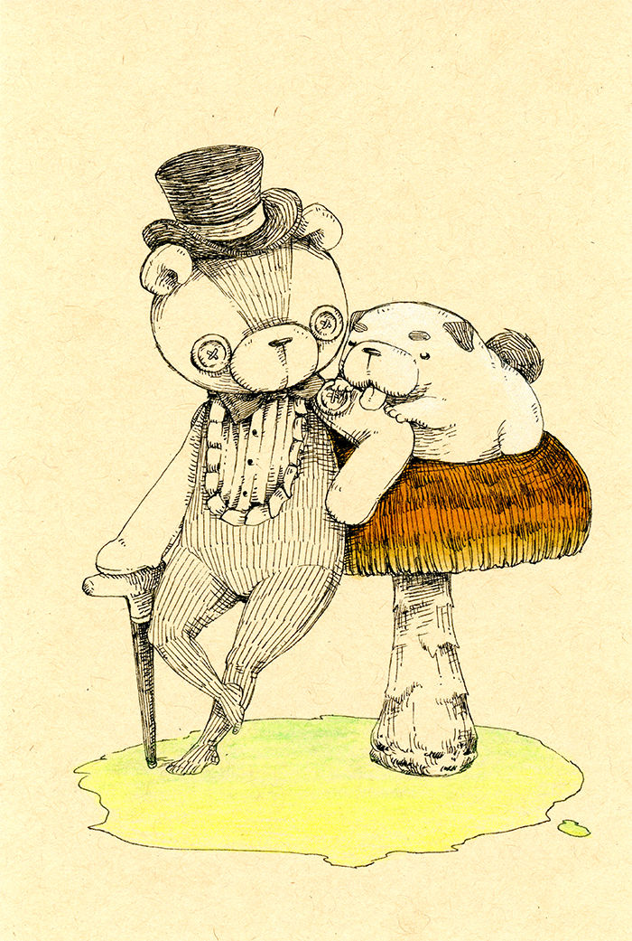 帽子屋とパグ・ねえねえ