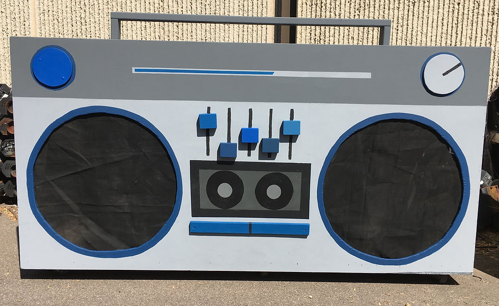 Boombox Redesign for Vocal Coasters