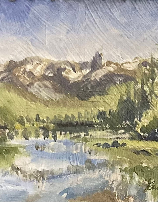 Lake Mary
Oil on Panel
4x4
June, 2022
