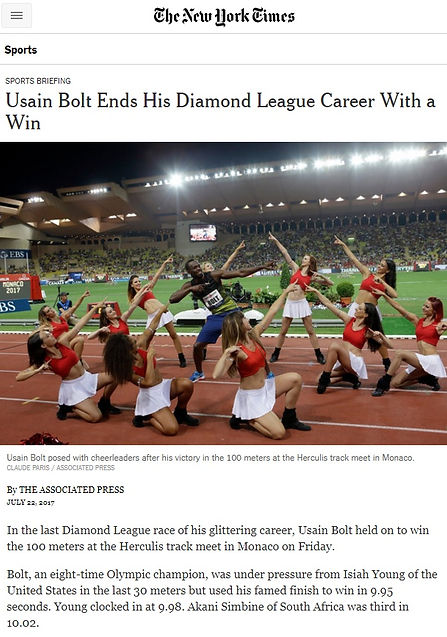 Bolt cheerleaders