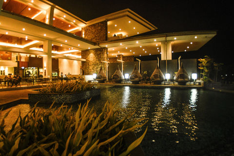 Loloata Resort in the evening