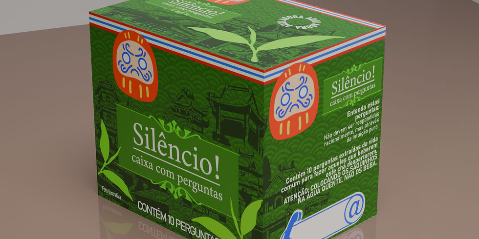Silêncio! Caixa com perguntas