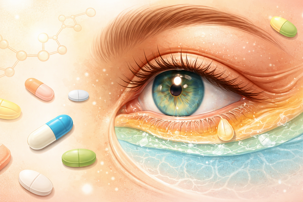 Dry Eyes After Starting an Antidepressant? You’re Not Making It Up.
