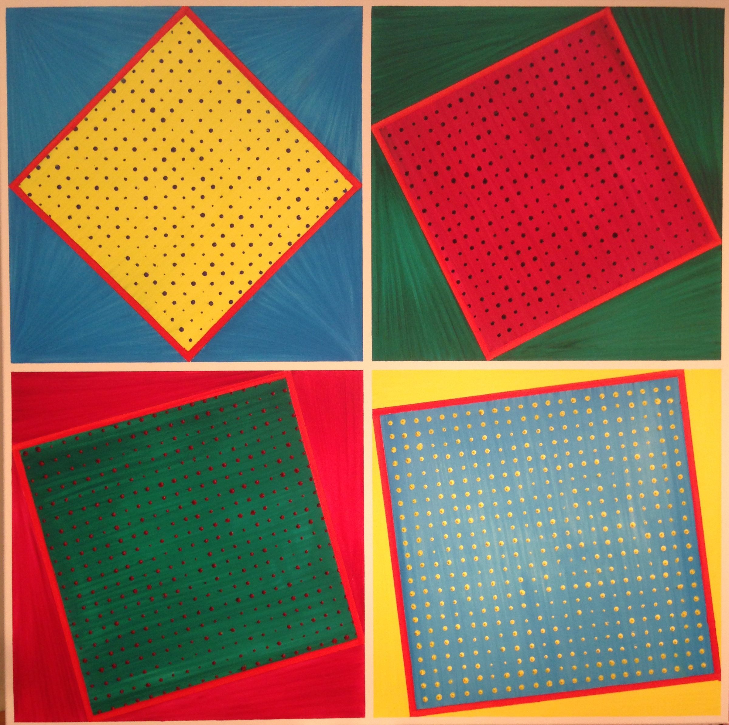 Inside the geom's squares by Tino - Augustin Sagehomme
