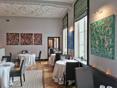 Augustin S. exhibition at the exclusive Cercle de Lorraine in Brussels