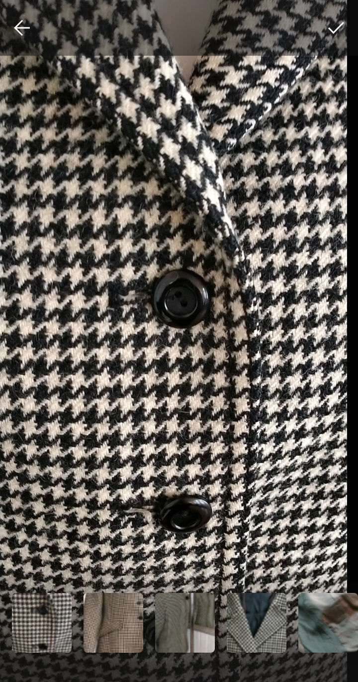 Thumbnail: Vintage tailornade blazerjasje