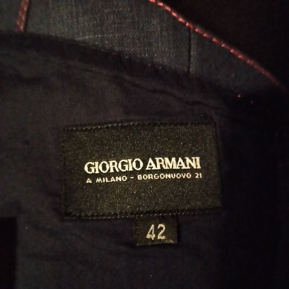 Thumbnail: Bustier met roze stiksel, ARMANI