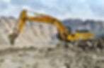 A dumper digger in a quarry - Not great for Alcohol and Drugs use