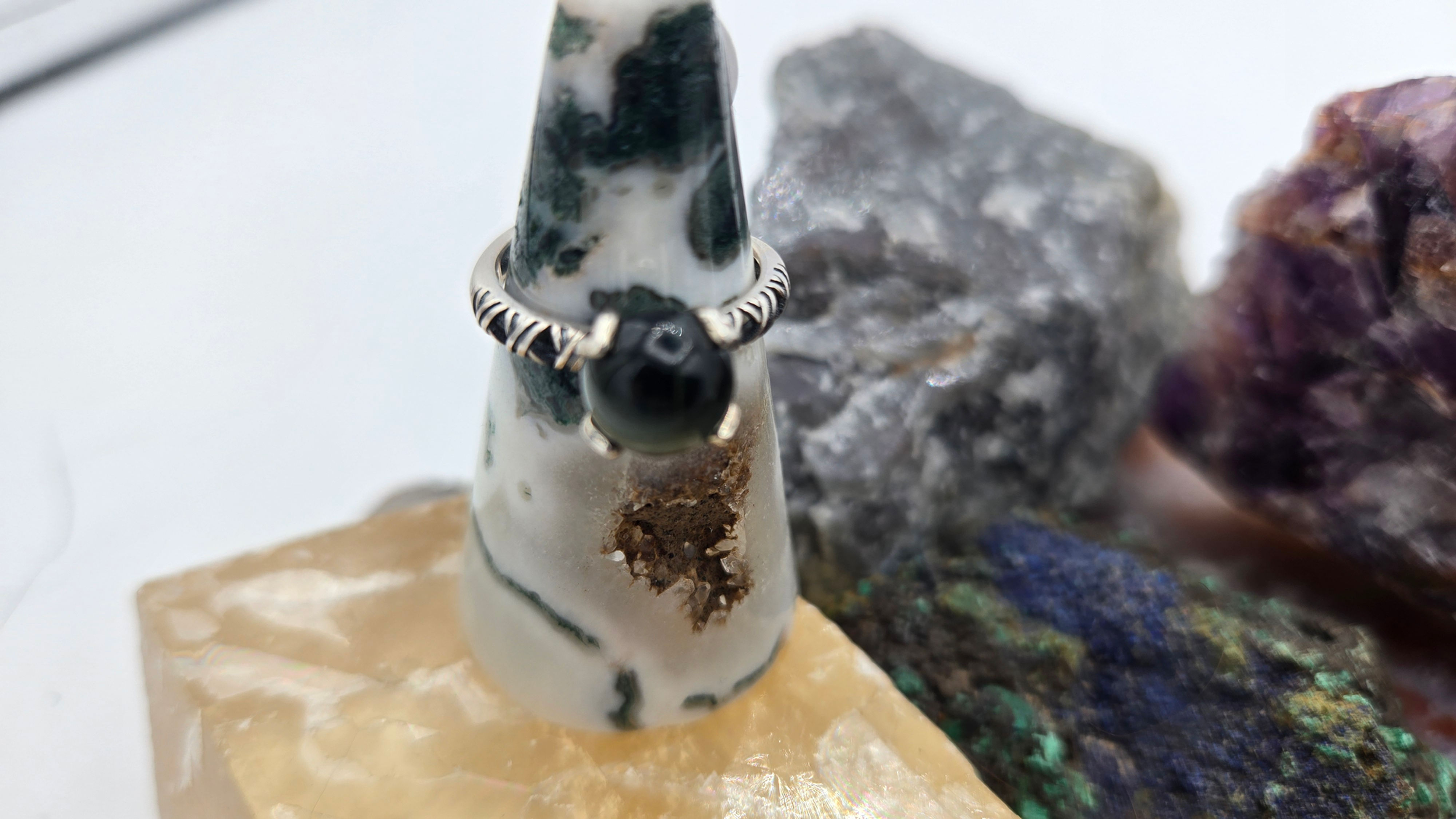 Eagle Eye Adjustable ring in s925