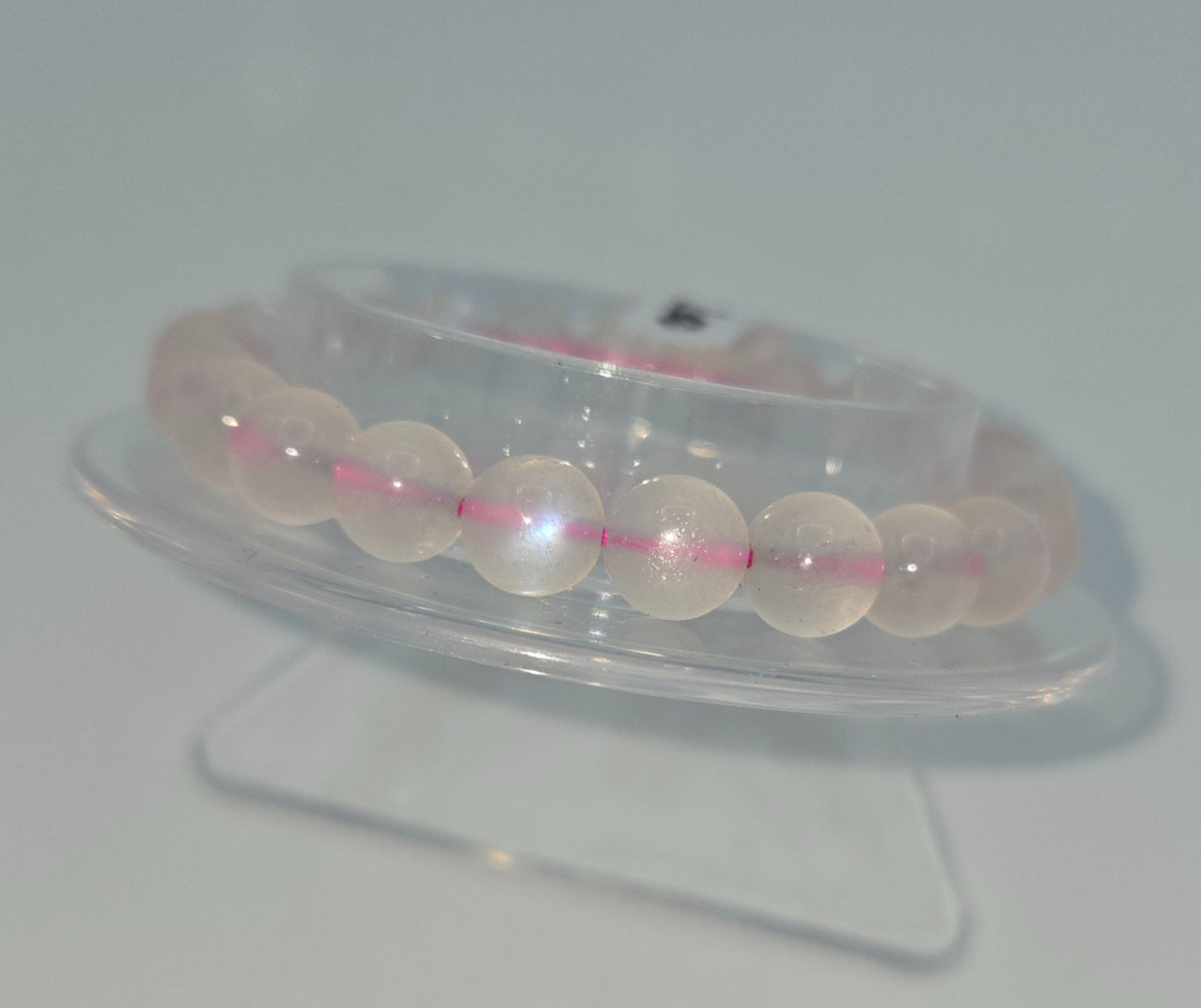 White Moonstone 8mm Stretch Bracelet