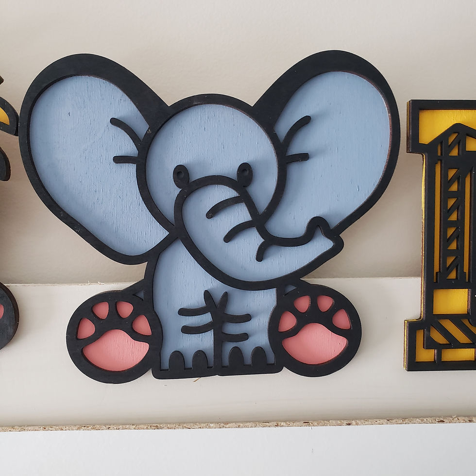 Thumbnail: Cute elephant design