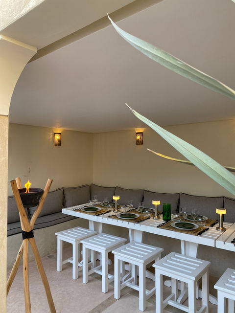 Marrakech Riad Wadiya terrasse