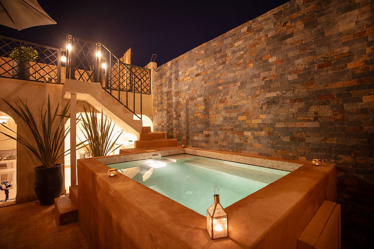 Marrakech riad Wadiya piscine