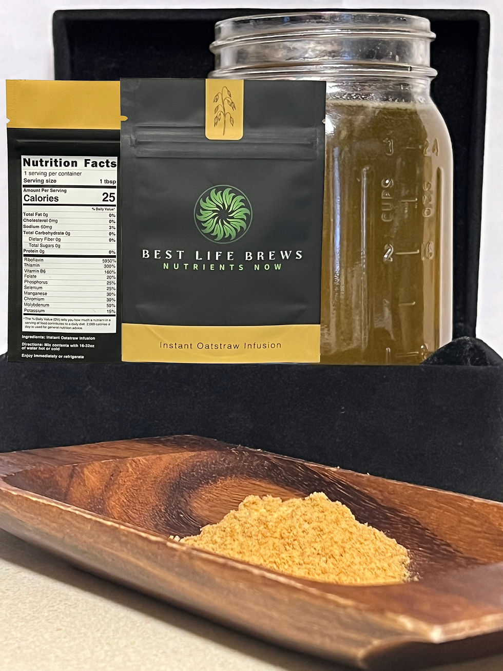 Instant Oatstraw Infusion - 1 Quart