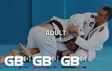 Two men grappling