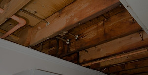 Home Interior Water leaking damage for b